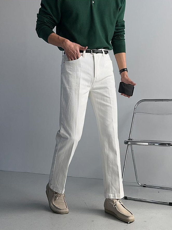 【Metanoia】韓製🇰🇷 卡其九分褲 - 1