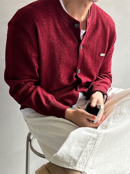 【Metanoia】韓國設計 短版開衫針織外套 - 1