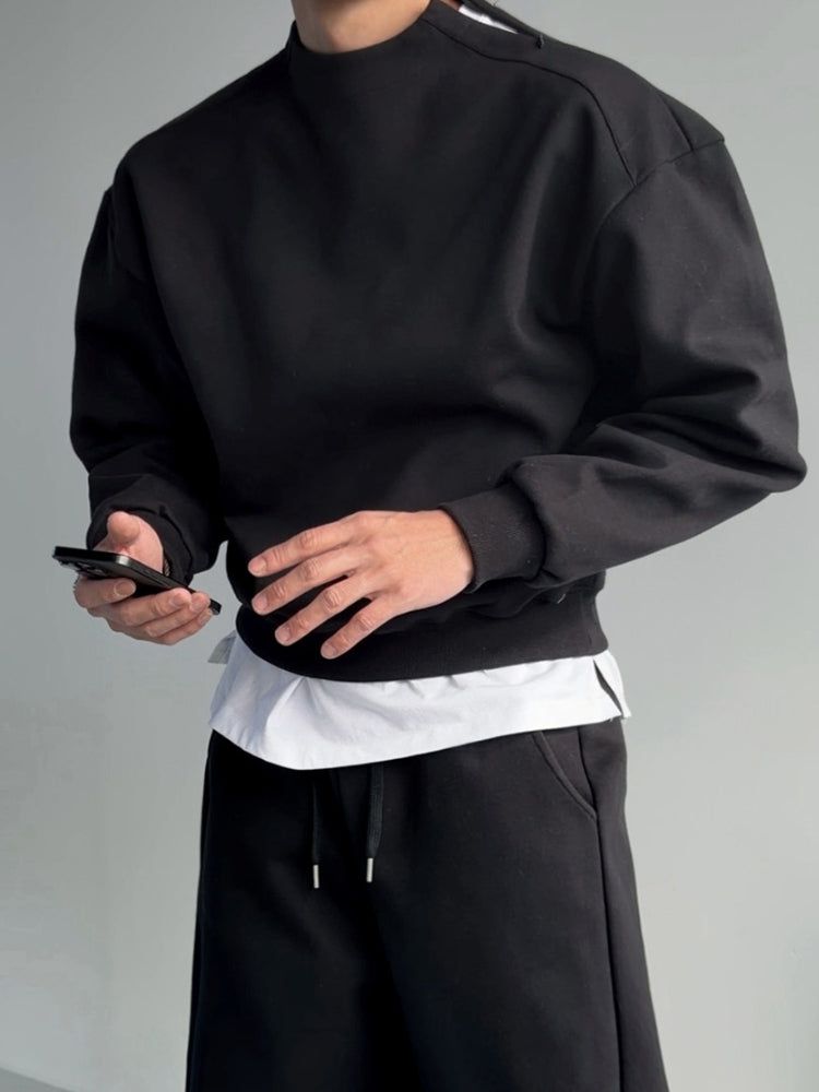 【Metanoia】🇰🇷韓製 肩線抓絨衛衣 - 1