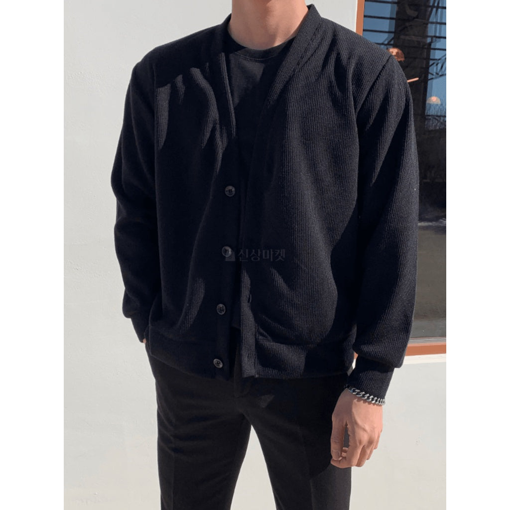 【Metanoia】🇰🇷韓製 素色v領針織開衫外套