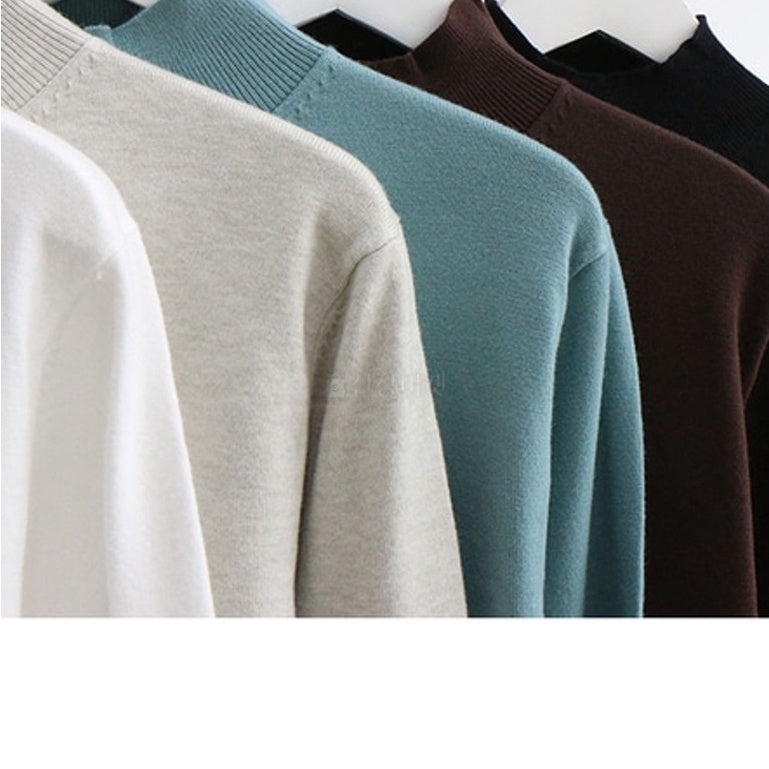 【Metanoia】韓國設計 半高領打底上衣