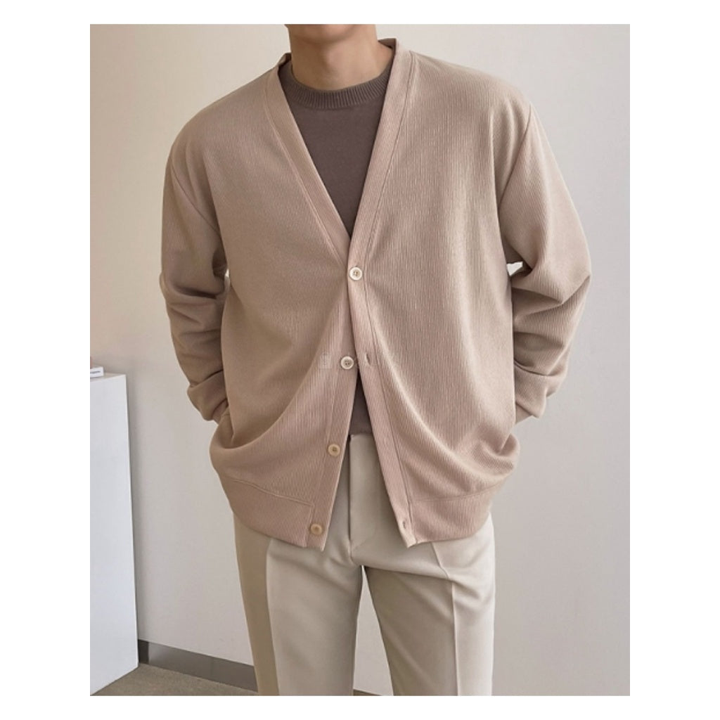 【Metanoia】🇰🇷韓製 素色v領針織開衫外套