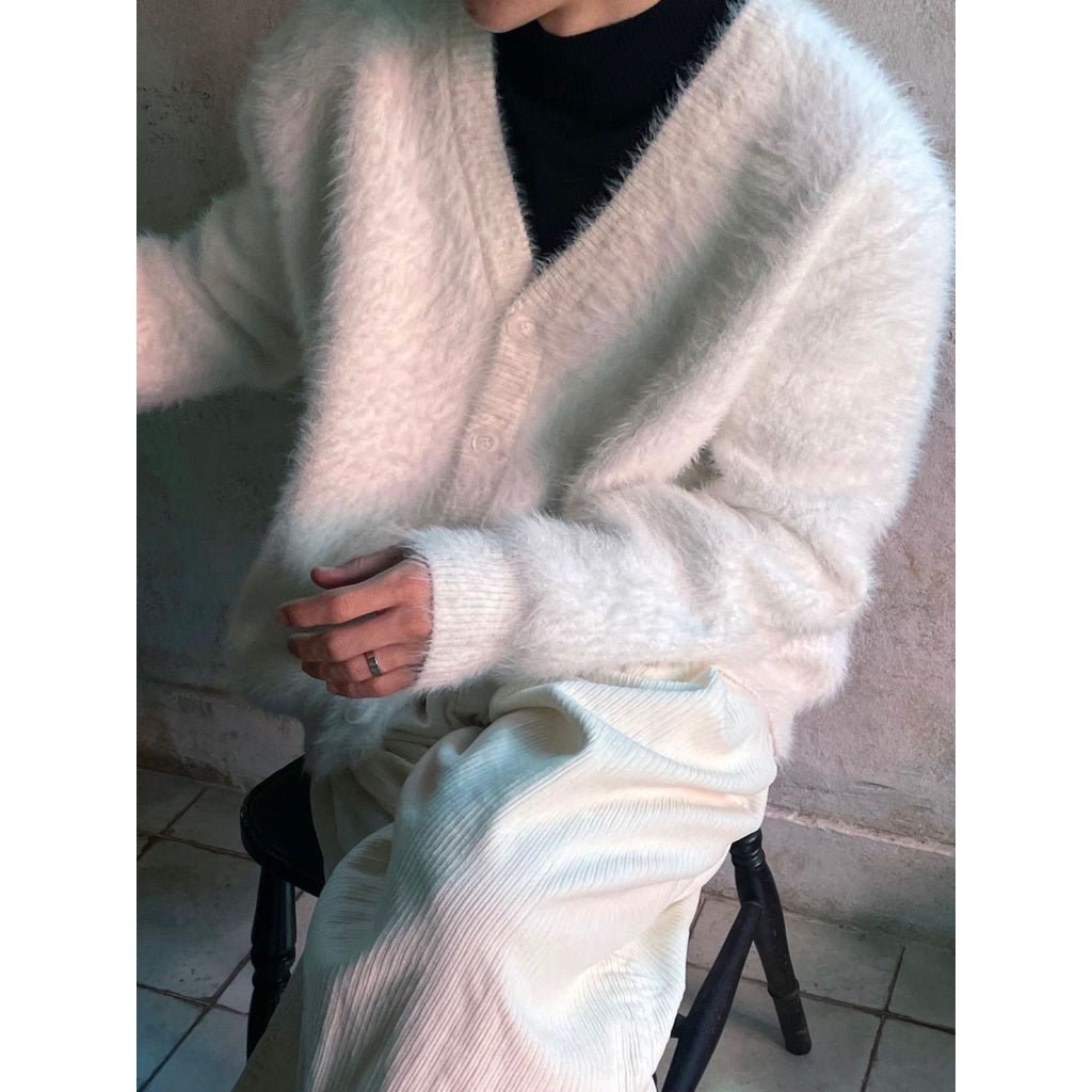 【Metanoia】🇰🇷韓製 馬海毛開衫外套
