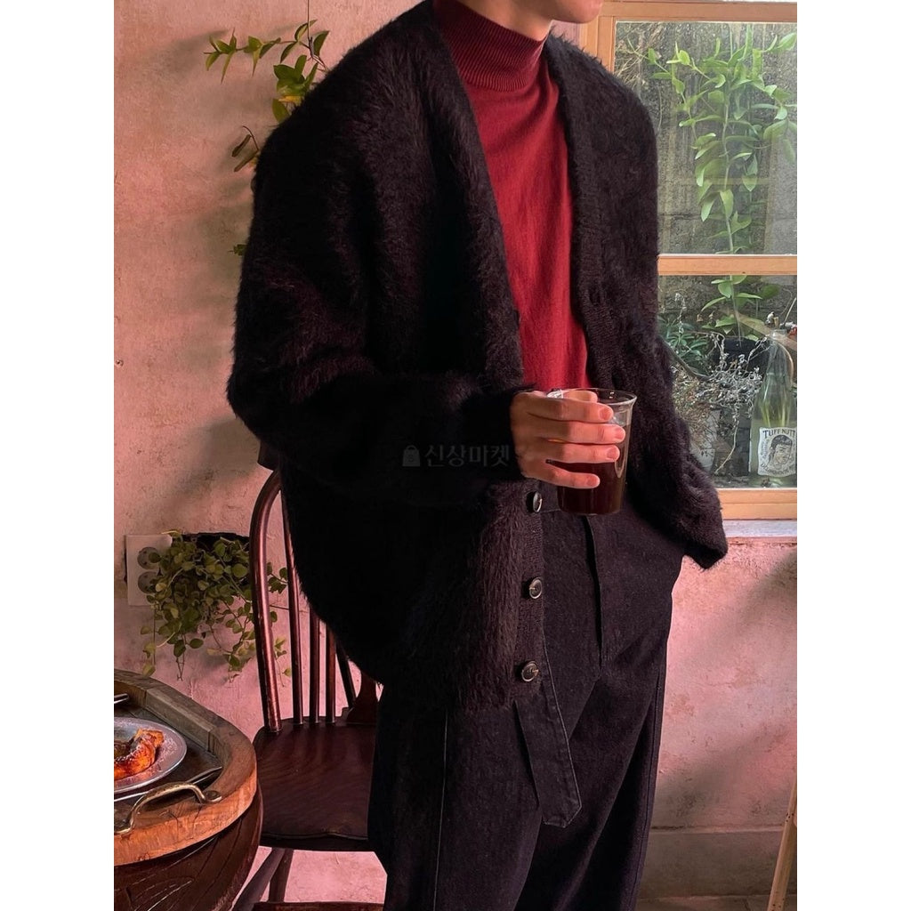 【Metanoia】🇰🇷韓製 馬海毛開衫外套