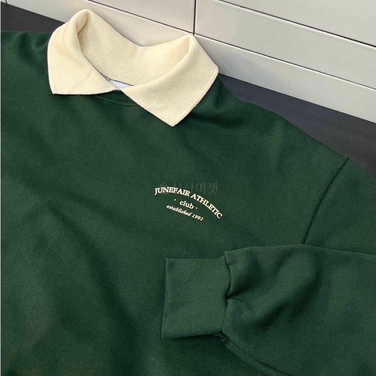 【Metanoia】🇰🇷韓製 翻領大學T