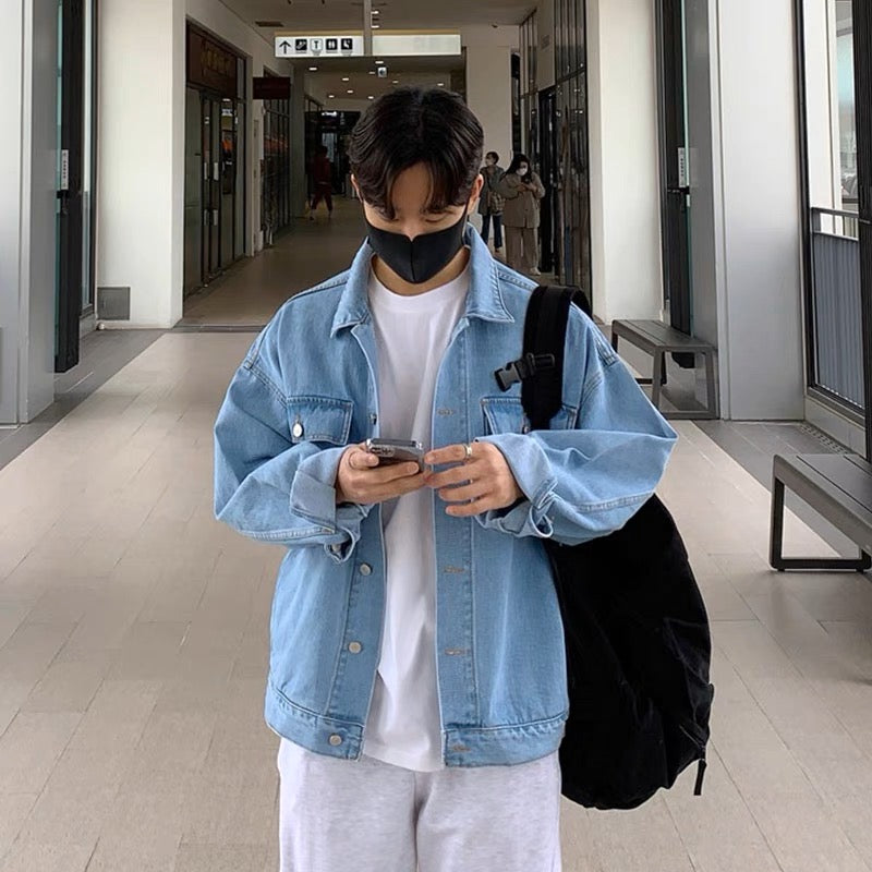 【Metanoia】🇰🇷韓製 寬鬆牛仔外套