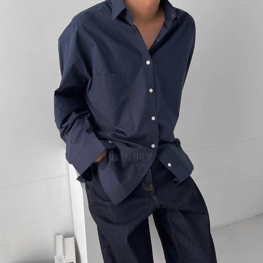 【Metanoia】🇰🇷韓製 寬鬆長袖襯衫