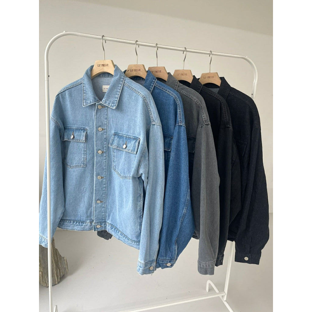 【Metanoia】🇰🇷韓製 寬鬆牛仔外套