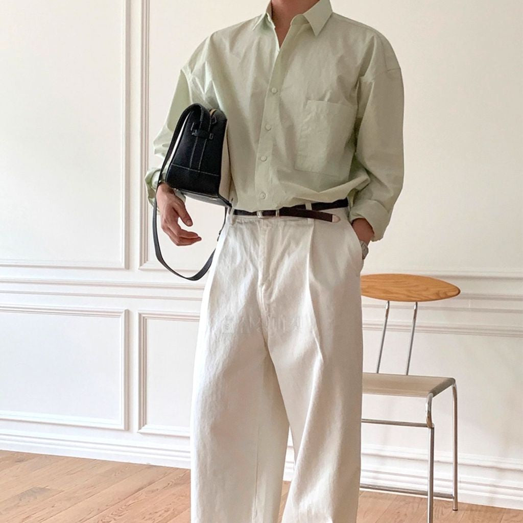 【Metanoia】🇰🇷韓製 寬鬆長袖襯衫