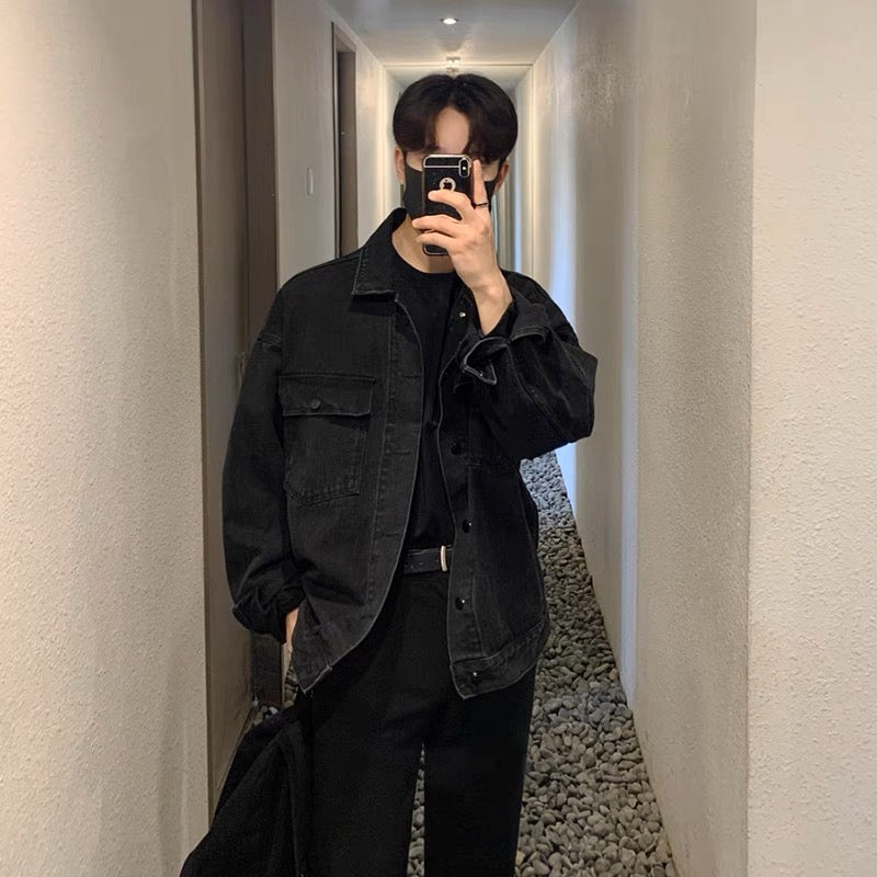 【Metanoia】🇰🇷韓製 寬鬆牛仔外套