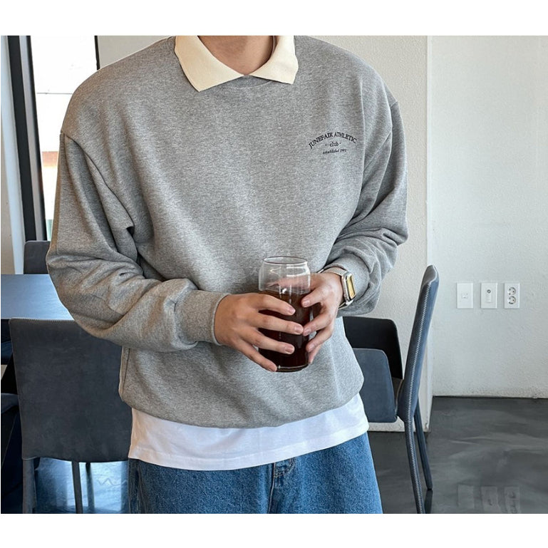 【Metanoia】🇰🇷韓製 翻領大學T