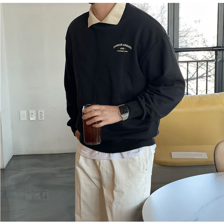 【Metanoia】🇰🇷韓製 翻領大學T