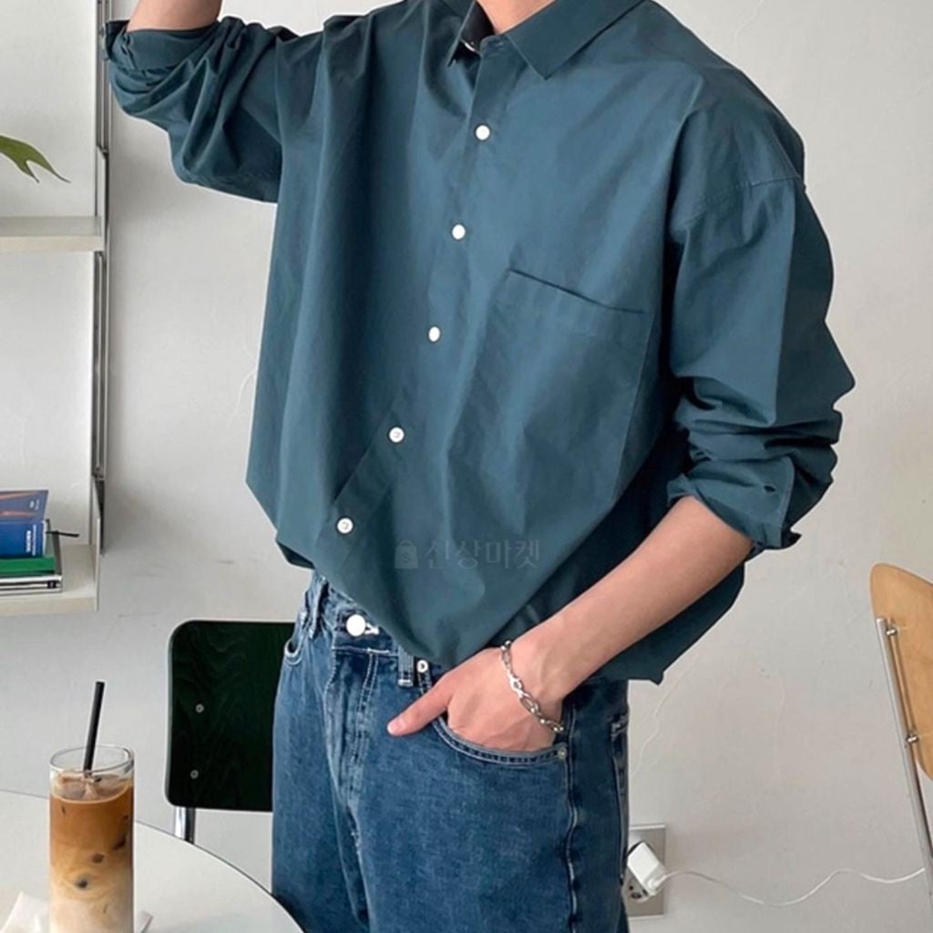 【Metanoia】🇰🇷韓製 寬鬆長袖襯衫