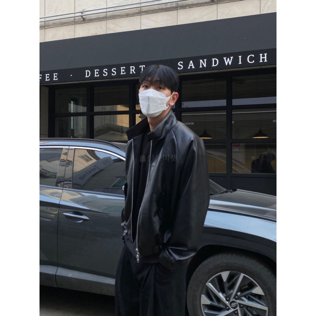 【Metanoia】🇰🇷韓製 翻領夾克皮外套