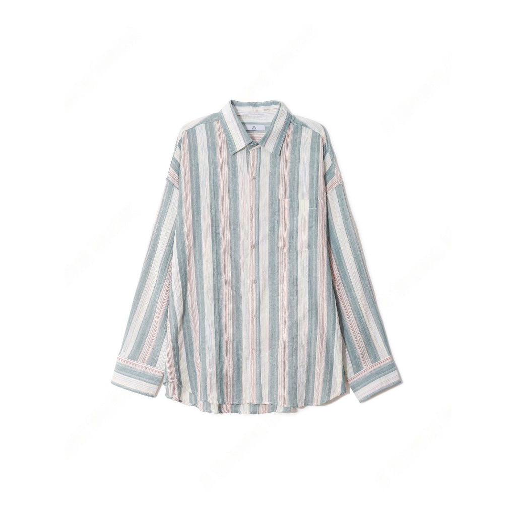 【Metanoia】🇰🇷韓製 條紋長袖襯衫