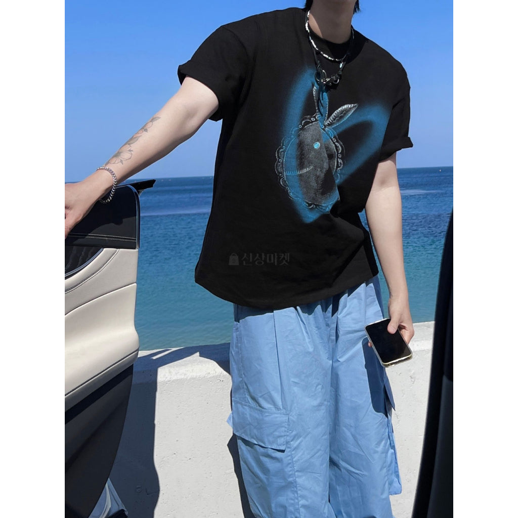 【Metanoia】🇰🇷韓製 印花短袖T 男女通用