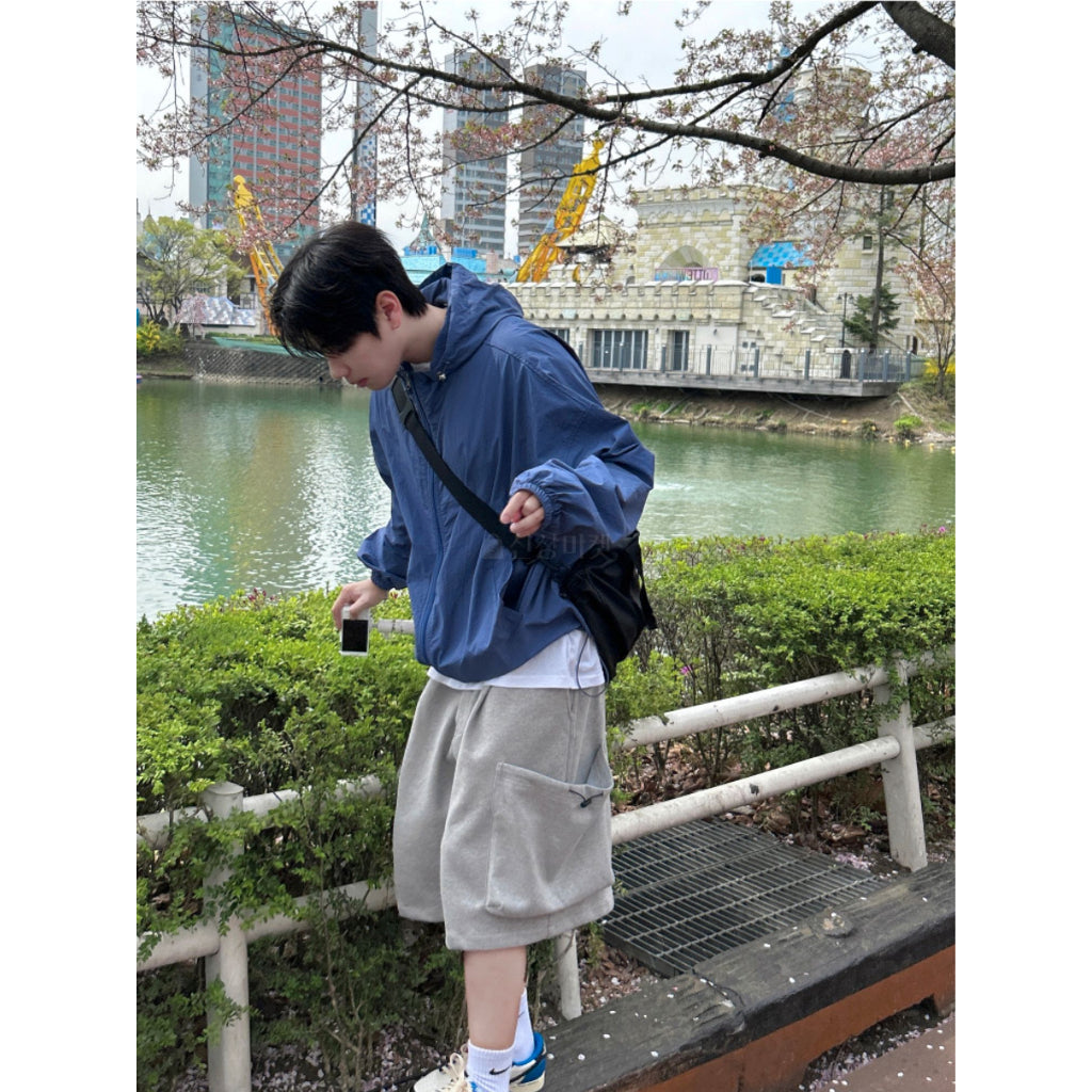 【Metanoia】韓國設計 連帽防風夾克外套