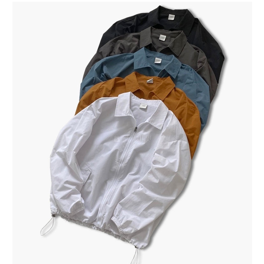 【Metanoia】韓國設計 翻領防風夾克外套