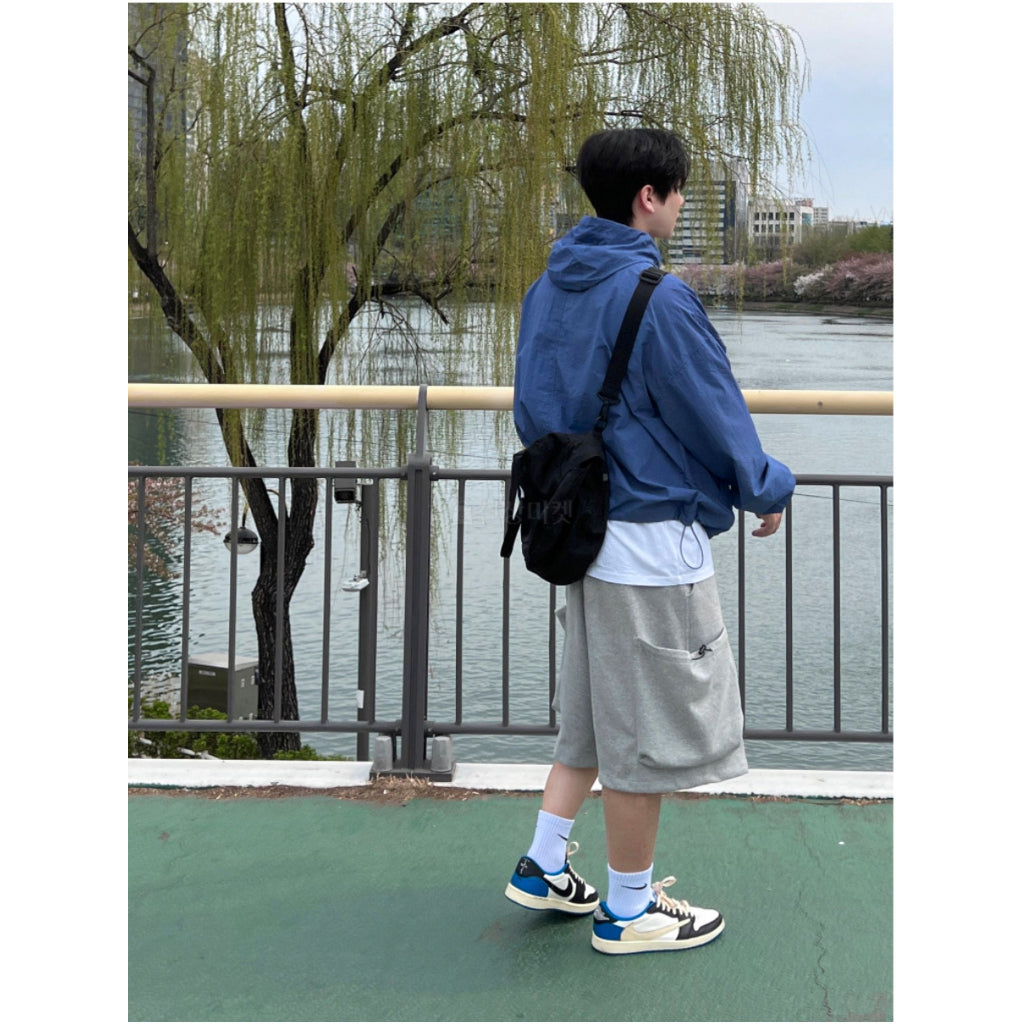 【Metanoia】韓國設計 連帽防風夾克外套