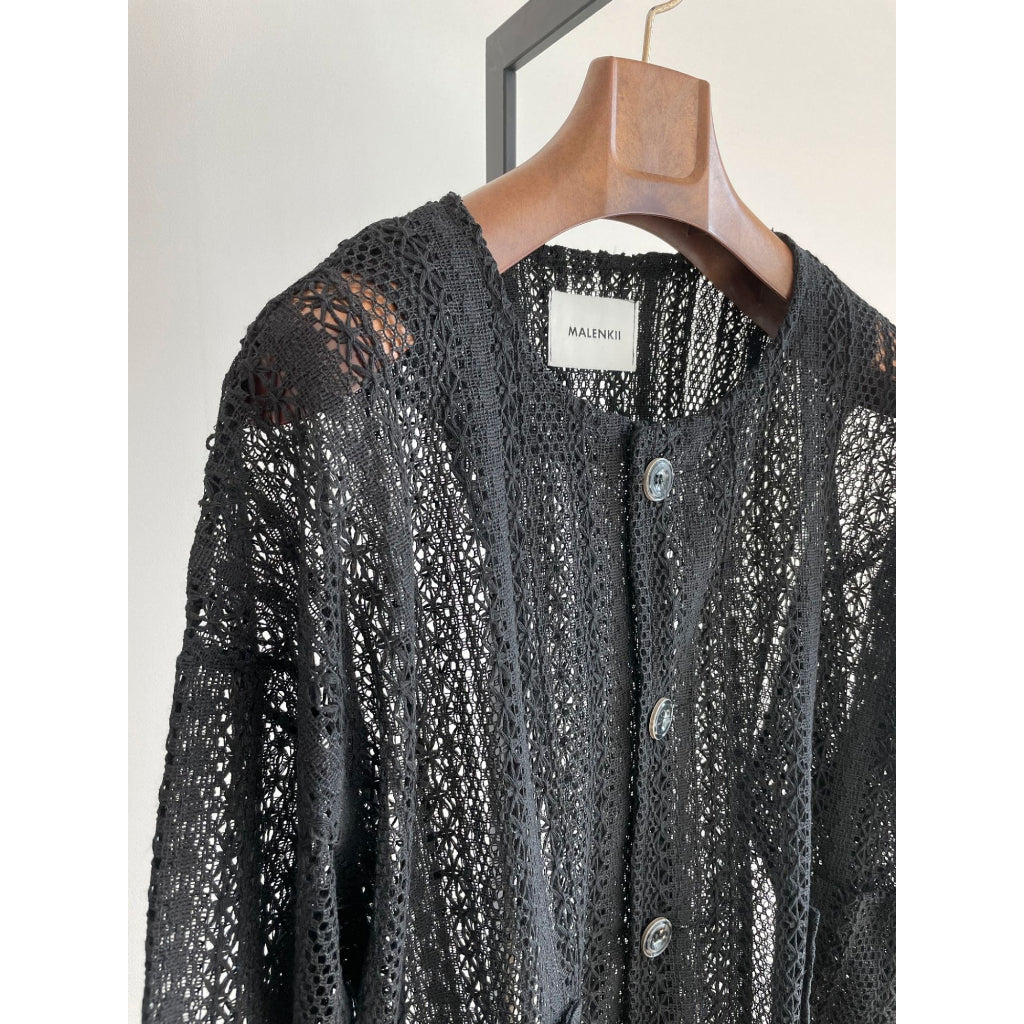 【Metanoia】🇰🇷韓製 鏤空透氣麻花外套