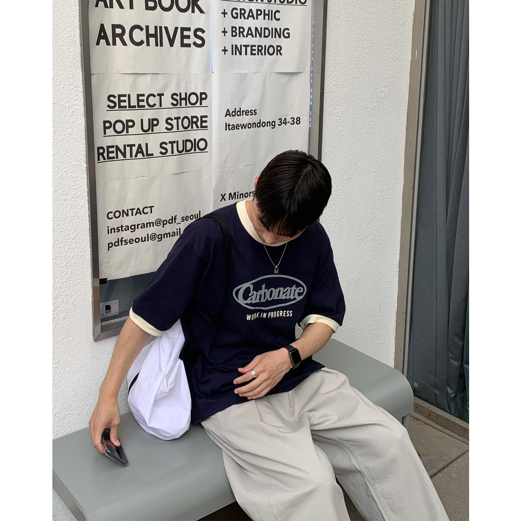 【Metanoia】🇰🇷韓製 Carbonate 印花短袖T恤