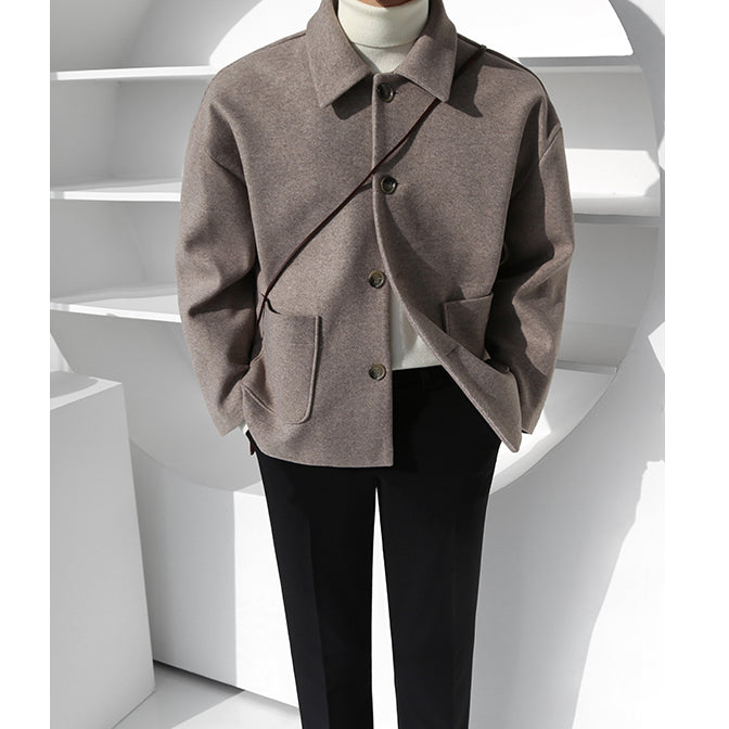 【Metanoia】🇰🇷韓製 羊毛短款夾克