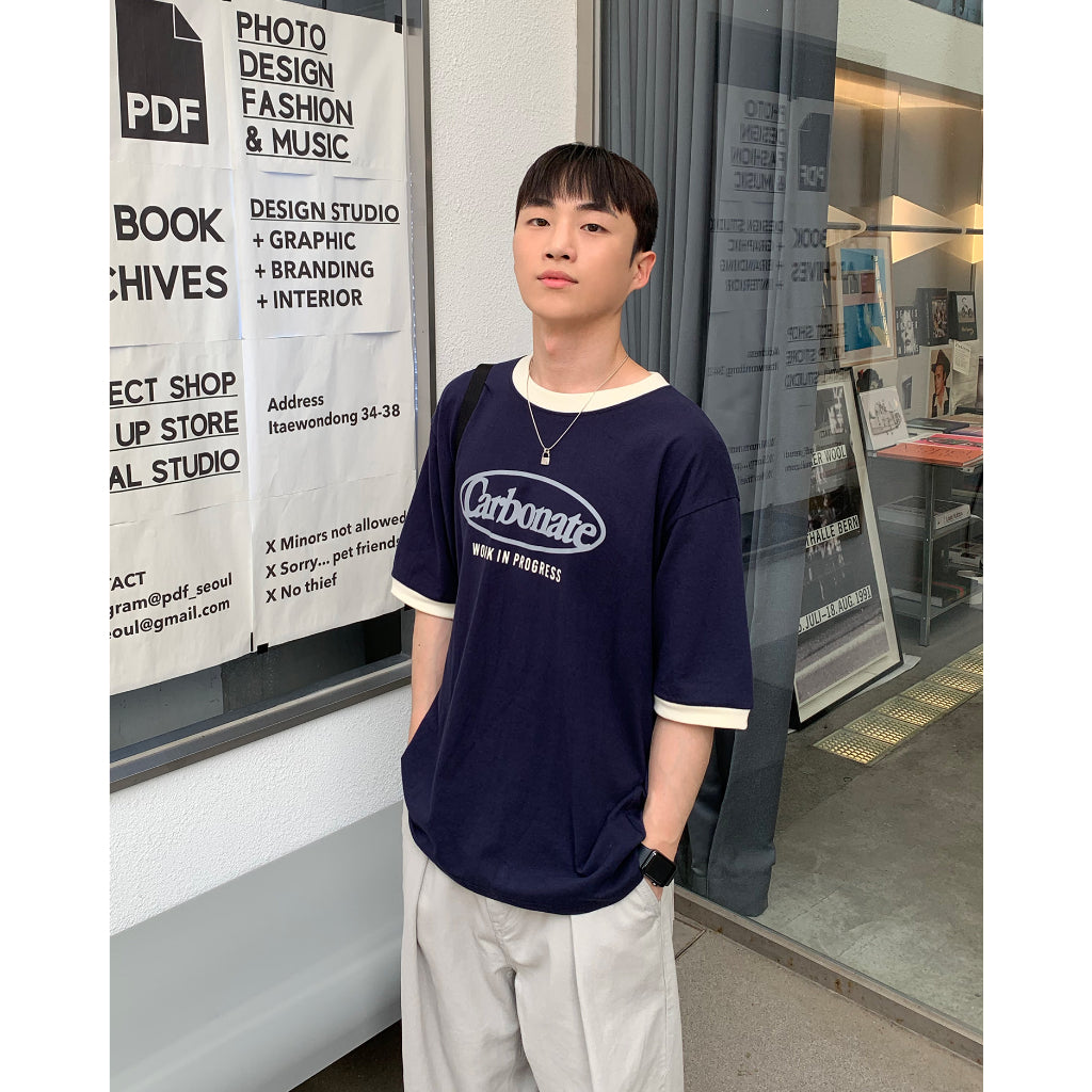 【Metanoia】🇰🇷韓製 Carbonate 印花短袖T恤