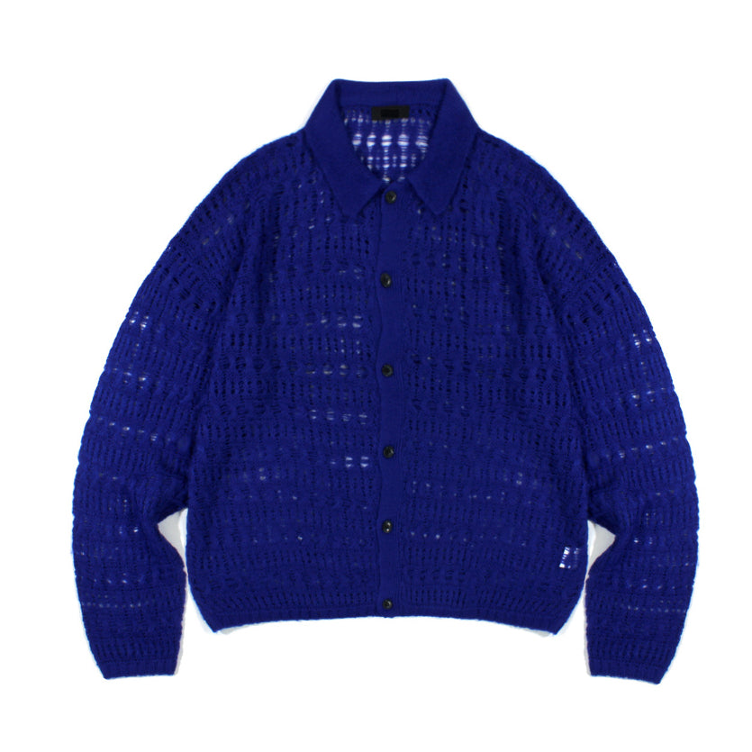 【Metanoia】🇰🇷韓製 翻領鏤空針織長袖外套