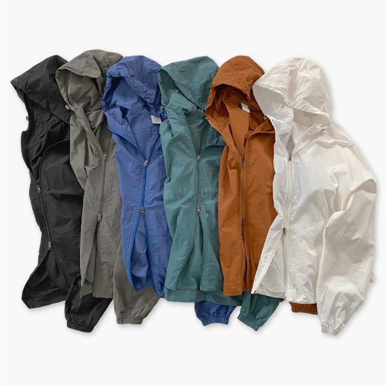 【Metanoia】韓國設計 連帽防風夾克外套