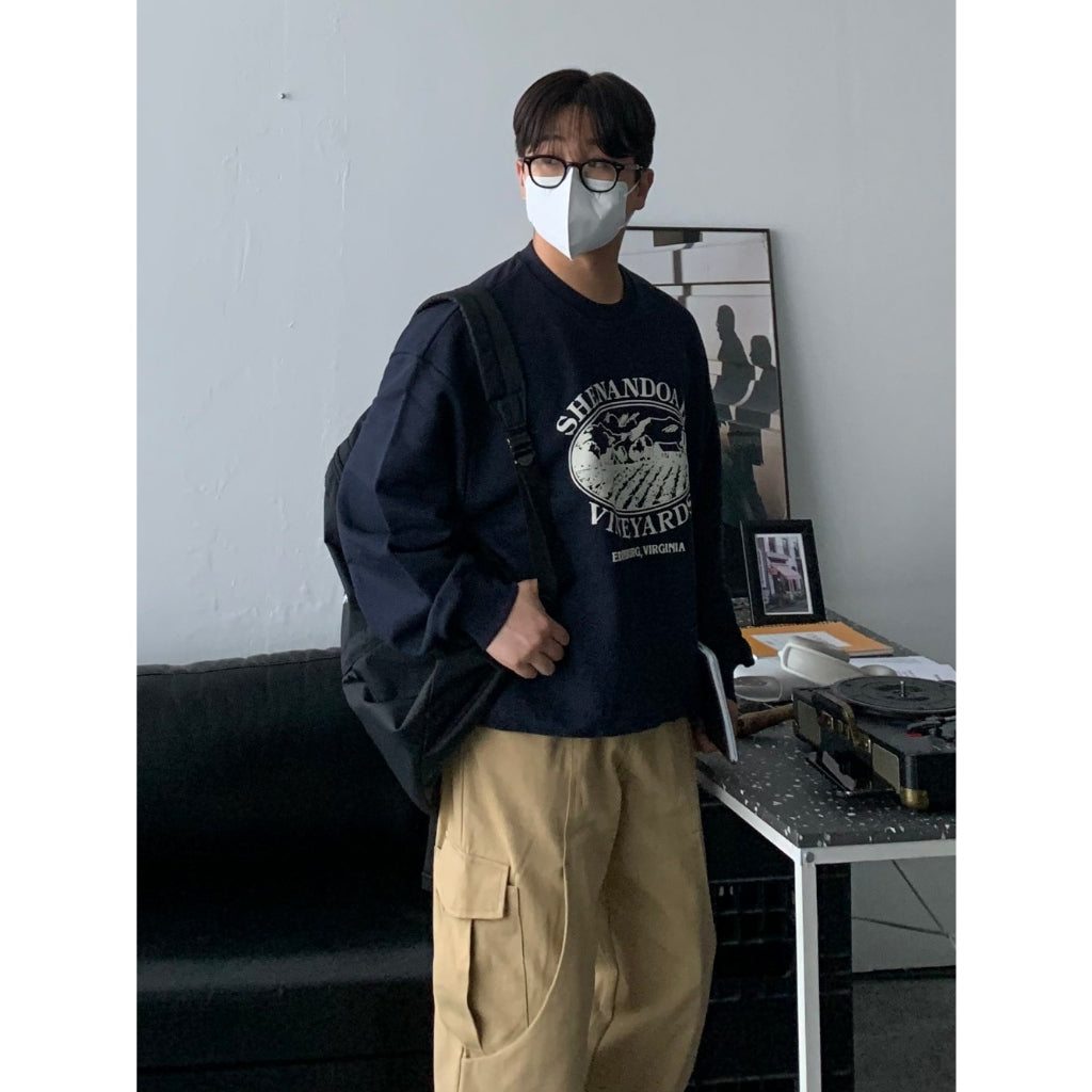 【Metanoia】🇰🇷韓製 印花大學T